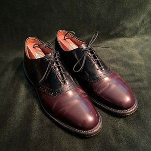 [SOLD] Allen Edmonds Shelton Burgundy/Black (8D)
